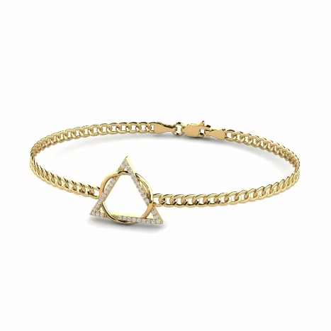 RUDRAAY Men Burmuda Triangle Bracelet